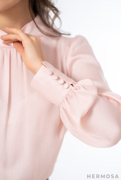 Lucrezia Blouse PINK -Lady Hermosa UK