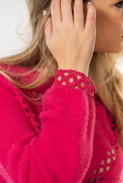 Lady Fuchsia Sweater