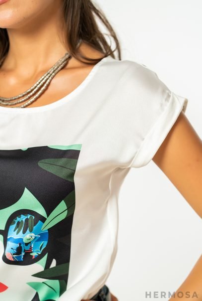 Lady Fashion Mint T-Shirt