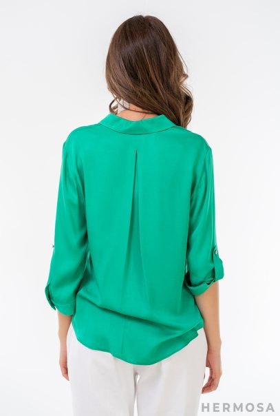 Lady Juliet Green Shirt