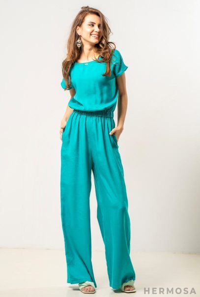 Lady Paola Aquamarine Overalls