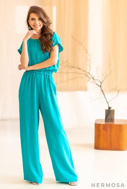 Lady Paola Aquamarine Overalls