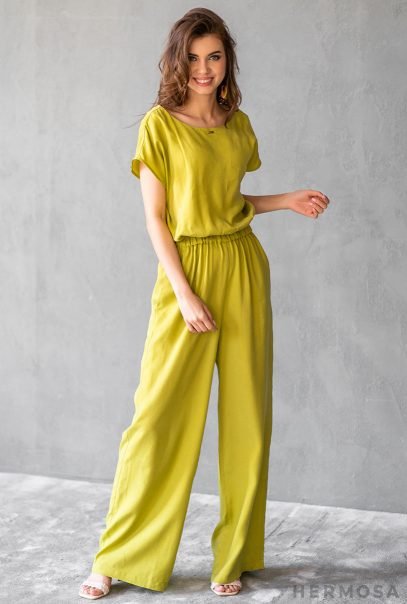 Lady Paola Lime Overalls