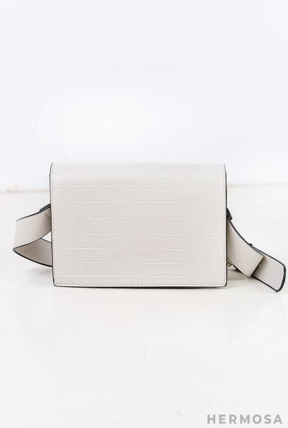 Ecological Leather Ecru Purse