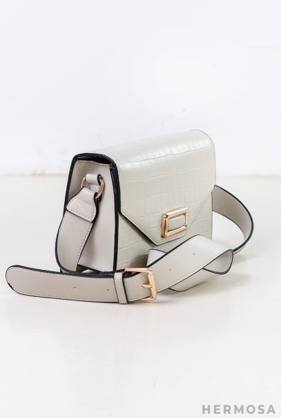 Ecological Leather Ecru Purse