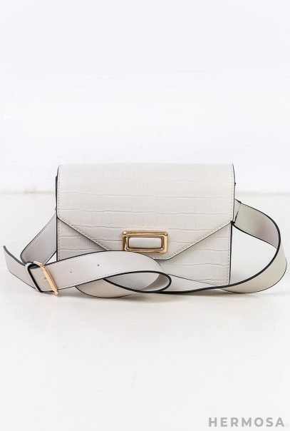 Ecological Leather Ecru Purse