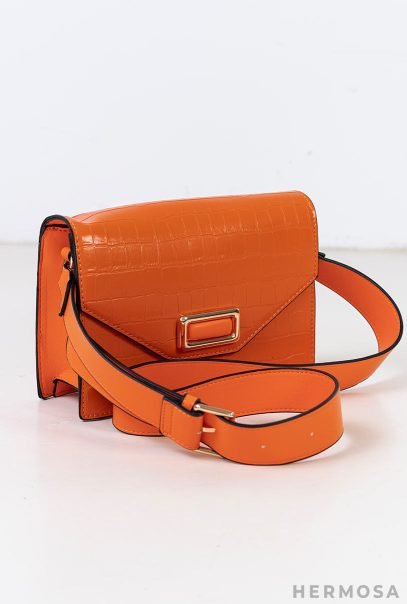 Ecological Leather Orange Purse