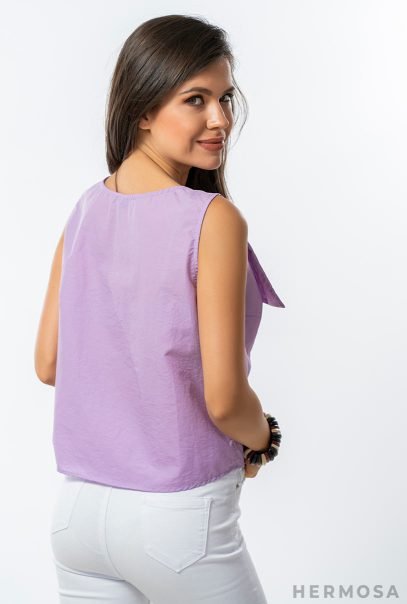 Lady Emily Lilac Blouse