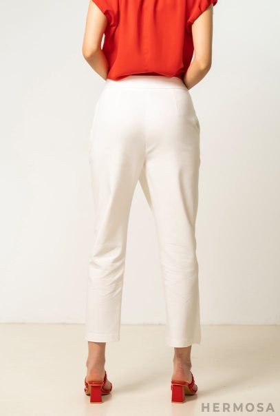 Lady Lory White Trousers