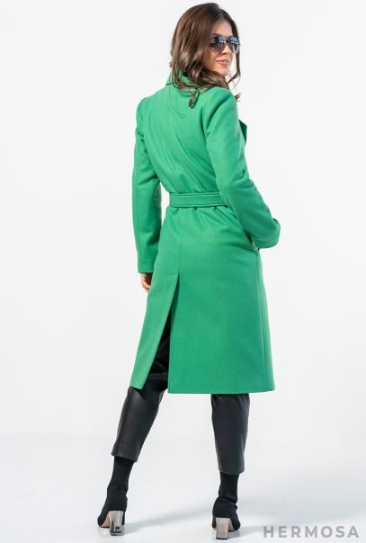 Elegant Modern Green Coat