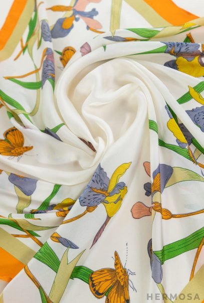 Luxury Floral Satin Scarf Collection