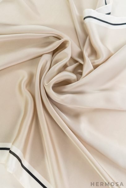 Luxury Satin Beige Scarf Collection