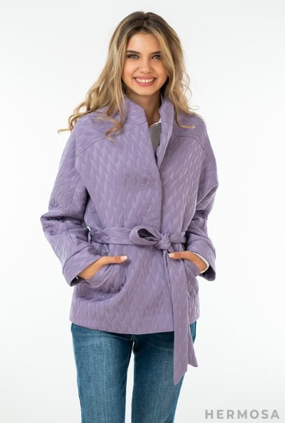 Jacquard Lilac Jacket